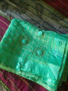 Elegant Green Saree