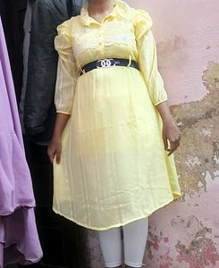Fancy Frock With Leggings
