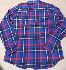 Highlander Men's Plaid Flannel Shirt, M Size