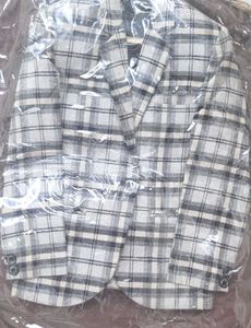 Plaid Blazer