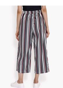Striped Cropped Pants