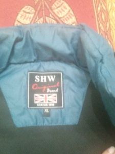 Blue Puffer Vest - Size XL New