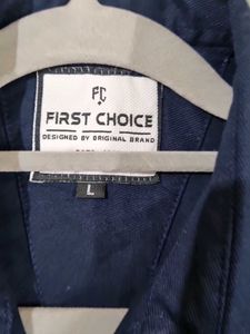 Navy Blue Casual Shirt