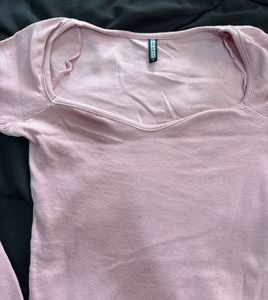 Sweetheart Neck Top
