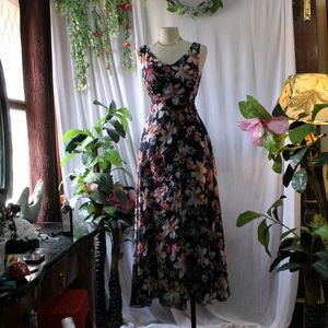 Floral Print Midi Dress