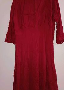 Red Midi Dress