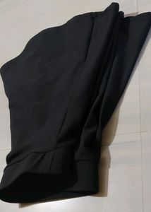 Pleated Black Skirt For Women