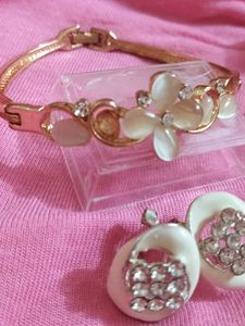 Combo- Bracelet+Earrings