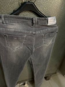 Grey Denim Jeans