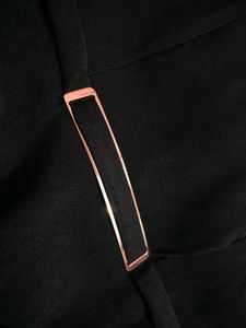 Black Flared One Piece Dress