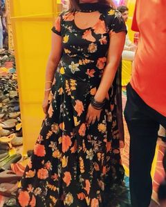 Full Flared Gown