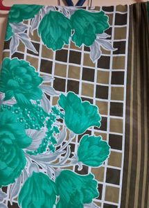 New Olive Chiffon Soft Daily Wear Saree