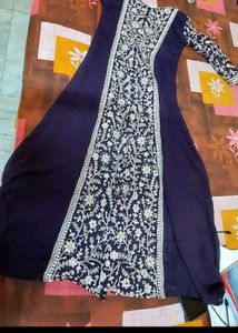 Embroidered Anarkali Dress
