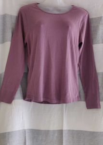 Mauve Long Sleeve Top