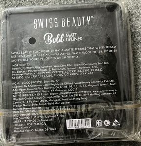 Swiss Beauty Bold Matt Lip Liner Set