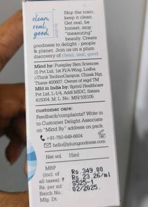 Plum Rice Water Niacinamide Serum