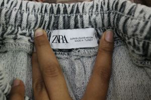 Zara Wide Leg Light Wash Denim