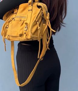 Yellow Hobo Bag