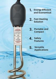 Water Heater Rod 1500W, 12 Month Warranty