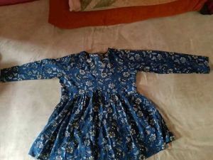 Peplum V Neck Kurti