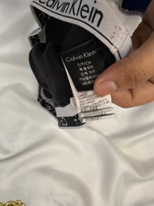 Calvin Klein Black Sports Bra