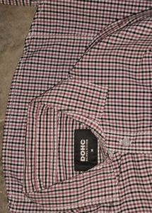 DOHC Plaid Button-Down Shirt