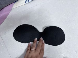 🆕 Padded Black Bandeau Bras - 2