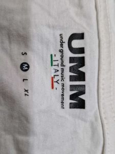 Trendy White &amp; Black Layered Top