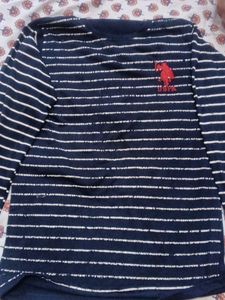 USPA Striped T-Shirt
