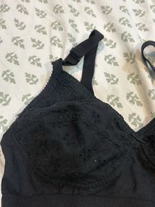 Black Juliet Bra