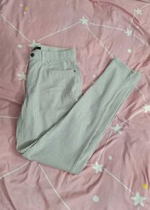 Go Colors White Office Pants