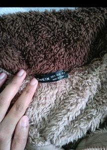 Shein Cozy Brown Sweater Shweatshirt