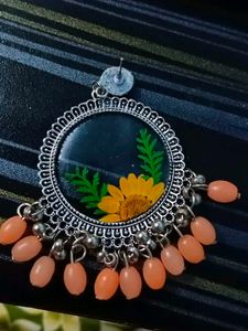 Resin Art Jhumka
