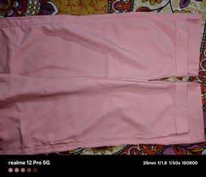 Pink Casual Trousers