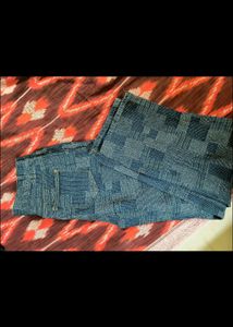 Urbanic Patchwork Straight Denim Jeans