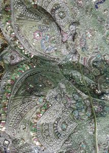 Peacock Heavy 16 Kali Ka Lehna One Time Used Only