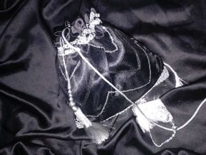 Black Potli Bag