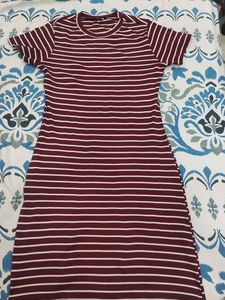 Striped T-Shirt Dress