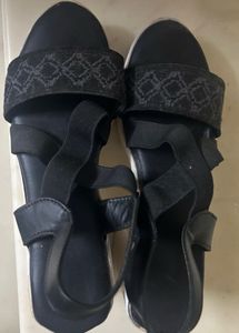 Black Platform Sandals