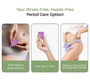Unused - Reusable Menstrual Cup (Size - Small)