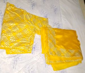 Yellow Saree