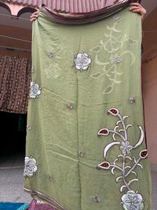 Saree Mango Maroon