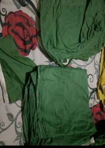 Green Embroidered Dress