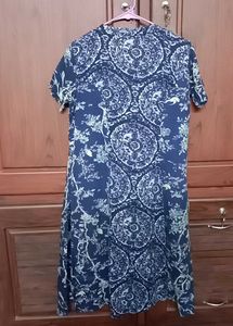 Printed Short Sleeve Dress