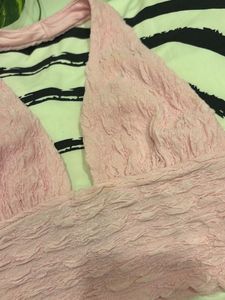 Pink Halter Top