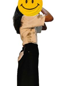 Wide Leg, High Rise Black Pants, NewMe,