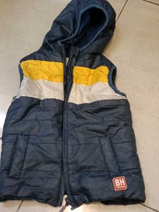 Kids Padded Vest with Hood