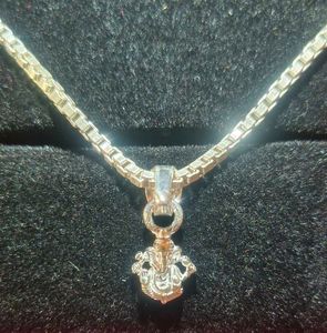 Ganesha Silver Pendant