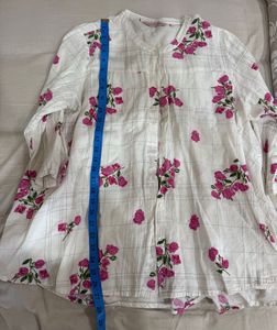 Floral Embroidered Tunic