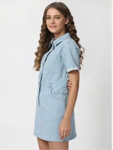 Forever 21 Denim Mini Dress